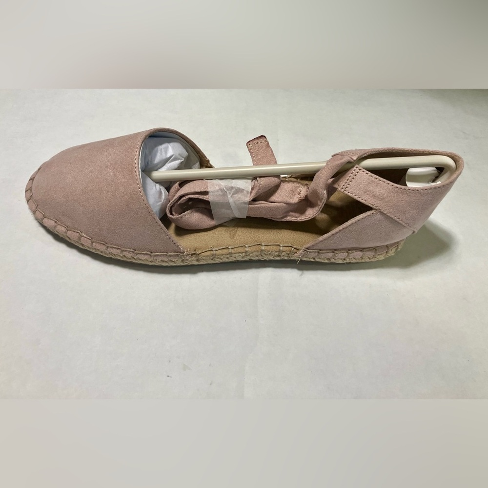 NWT Brash Women's Blush Espadrille Flats-Size 8 - Picture 6 of 10